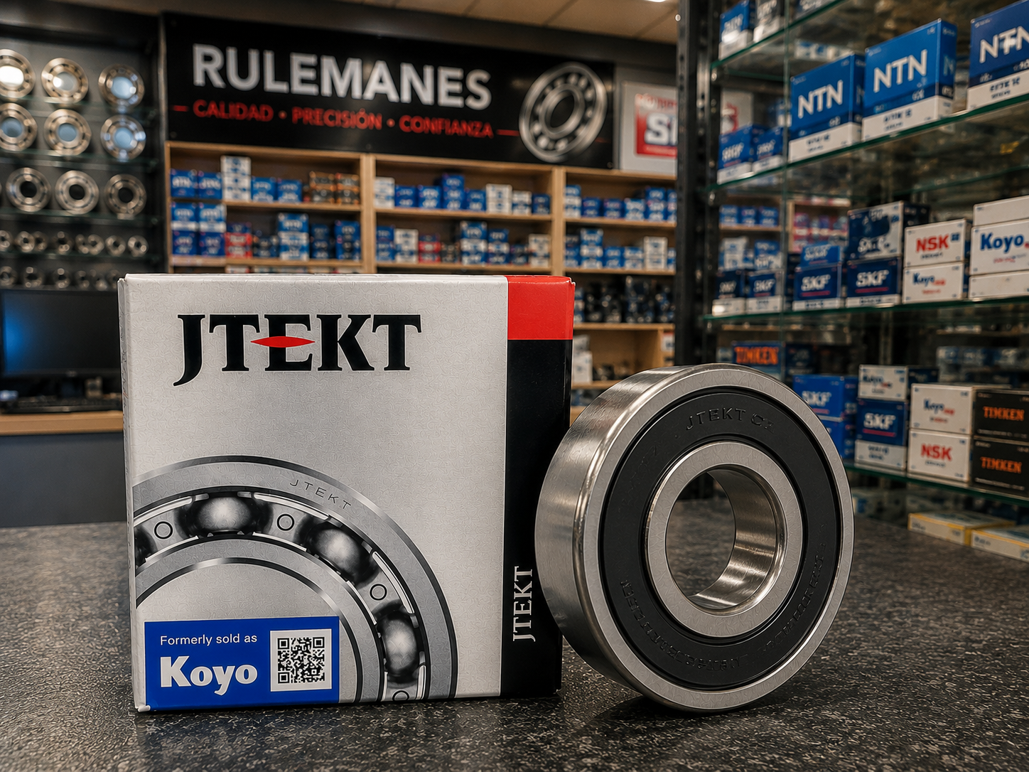 Rulemán 6203 Ø 17 x 40 x 12 - 2RS - KOYO - C3